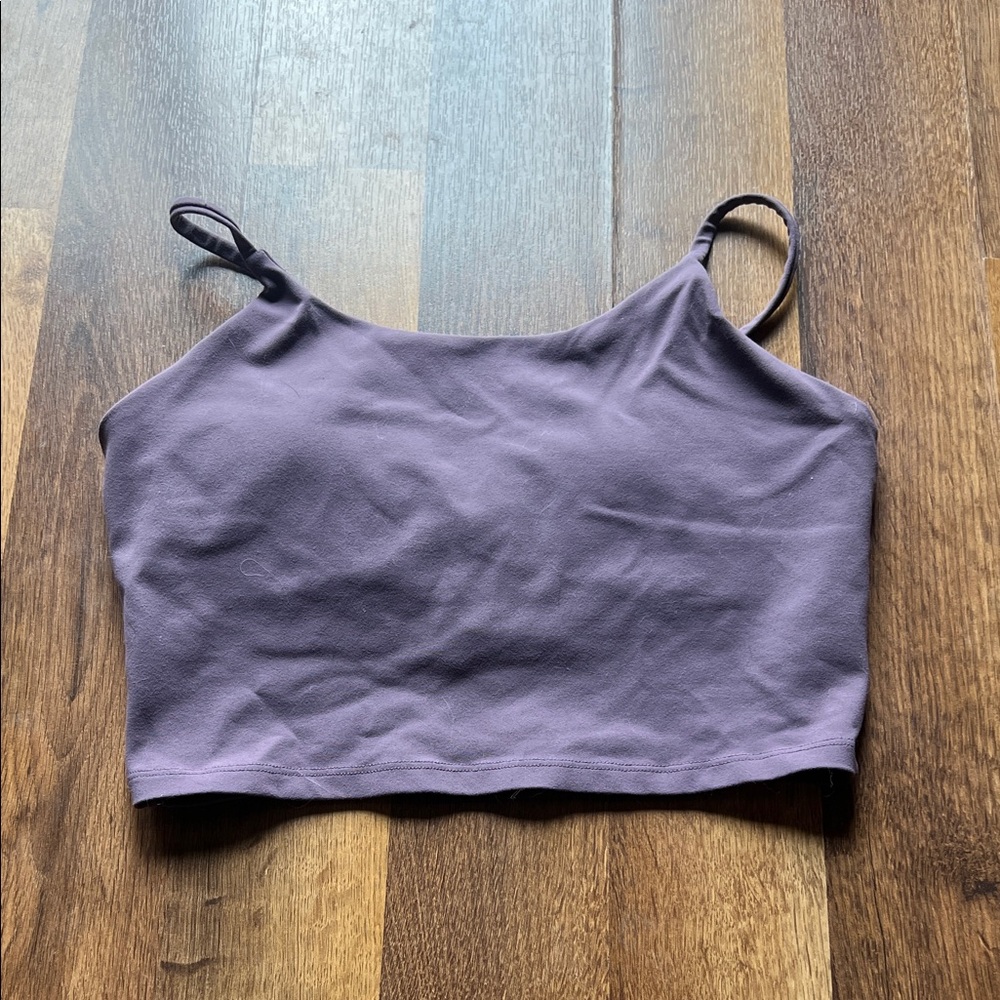 Pink lily sports bra.
